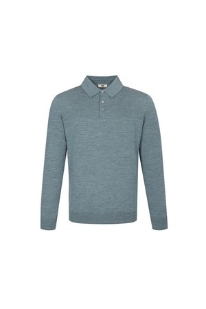 울 100 워셔블 카라니트 민트