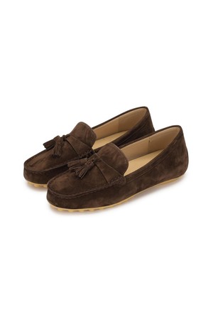 포멜 레더 드라이빙 슈즈01 Brown 1cm
