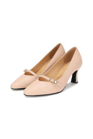 포멜 레더 포인트 펌프스02 Light Pink 7cm