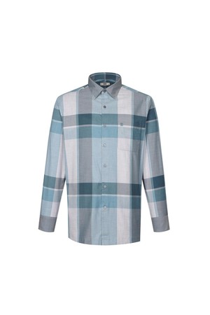 코튼100 라지체크 캐주얼 셔츠