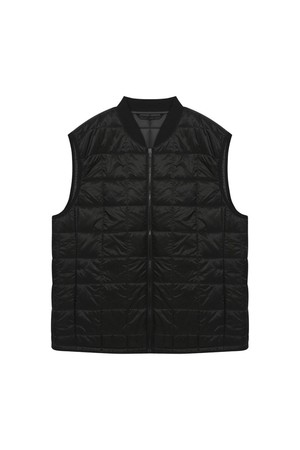 패딩 베스트 블랙