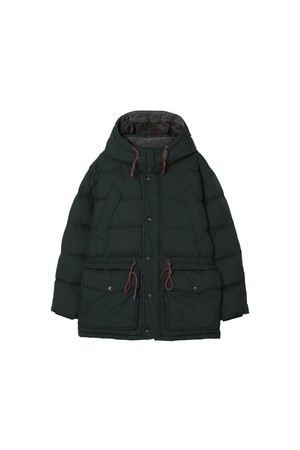 후드 중기장 헤비아우터 카키