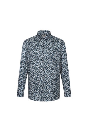 면100 플로럴 프린트 캐주얼 셔츠 레귤러핏