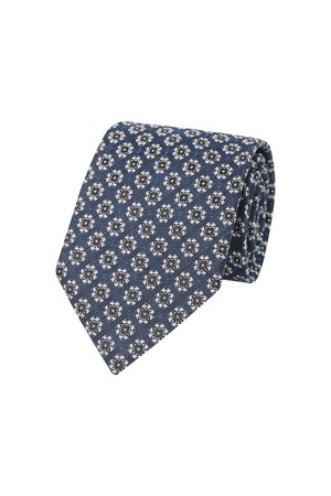 실크혼방 패턴 로얄 올오버 넥타이
