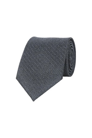실크100 솔리드 자카드 슬림 넥타이