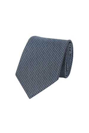 실크100 솔리드 패턴 슬림 넥타이