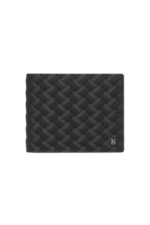 SHARP MESH 반지갑 블랙