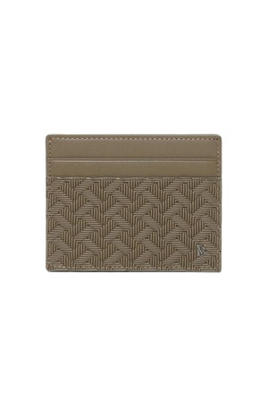 SHARP MESH 카드지갑 베이지