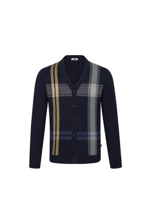 울100 빅체크 가디건_DLW1SWCD101N1