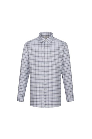 기모 이지케어 스몰체크 캐주얼 셔츠 레귤러핏