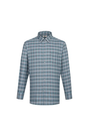 기모 이지케어 스몰체크 캐주얼 셔츠 레귤러핏