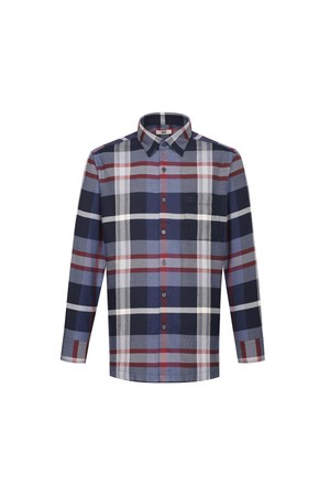 기모 이지케어 라지체크 캐주얼 셔츠 레귤러핏