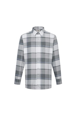 기모 이지케어 라지체크 캐주얼 셔츠 레귤러핏