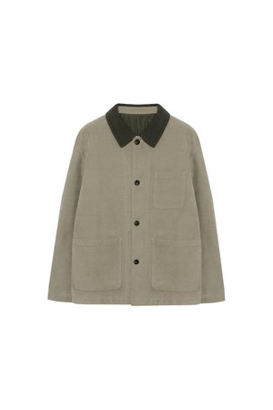 코듀로이 자켓 카키