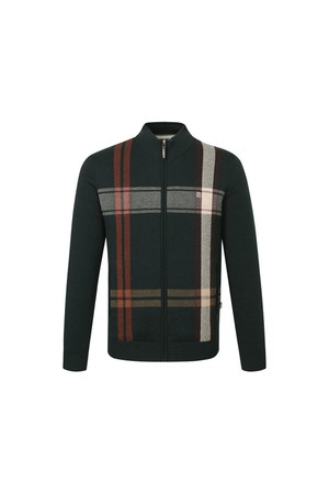 울100 빅체크 방풍 풀집업