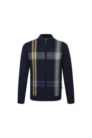 울100 빅체크 방풍 풀집업