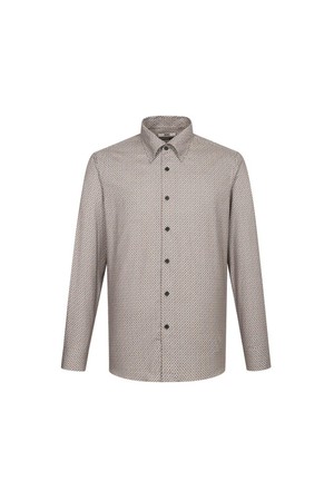 기모 면100 프린트 드레스셔츠 컴포트슬림핏