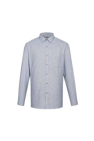 폴리혼방 이지케어 솔리드패턴 셔츠 레귤러핏