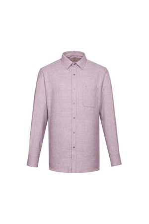 폴리혼방 이지케어 솔리드패턴 셔츠 레귤러핏