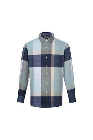 기모 이지케어 스트레치 슈퍼빅체크 셔츠 레귤러핏