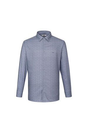 기모 레이온혼방 프린트 캐주얼 셔츠 레귤러핏