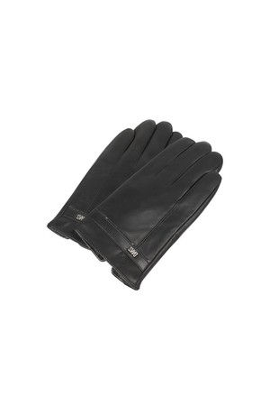 [25FW] 양가죽 닥스로고 솔리드 스마트터치 장갑