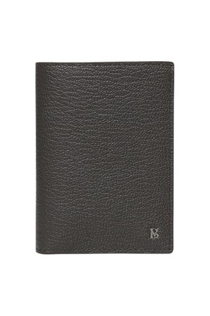 고트 엠보 명함 중지갑 BROWN