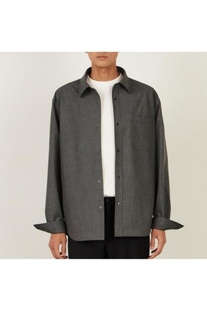 폴리혼방 울라이크 캐주얼 셔켓