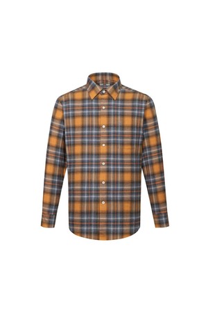 기모 면100 미디움 타탄체크 셔츠 레귤러핏