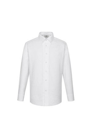 기모 면혼방 솔리드패턴 드레스셔츠 컴포트슬림핏