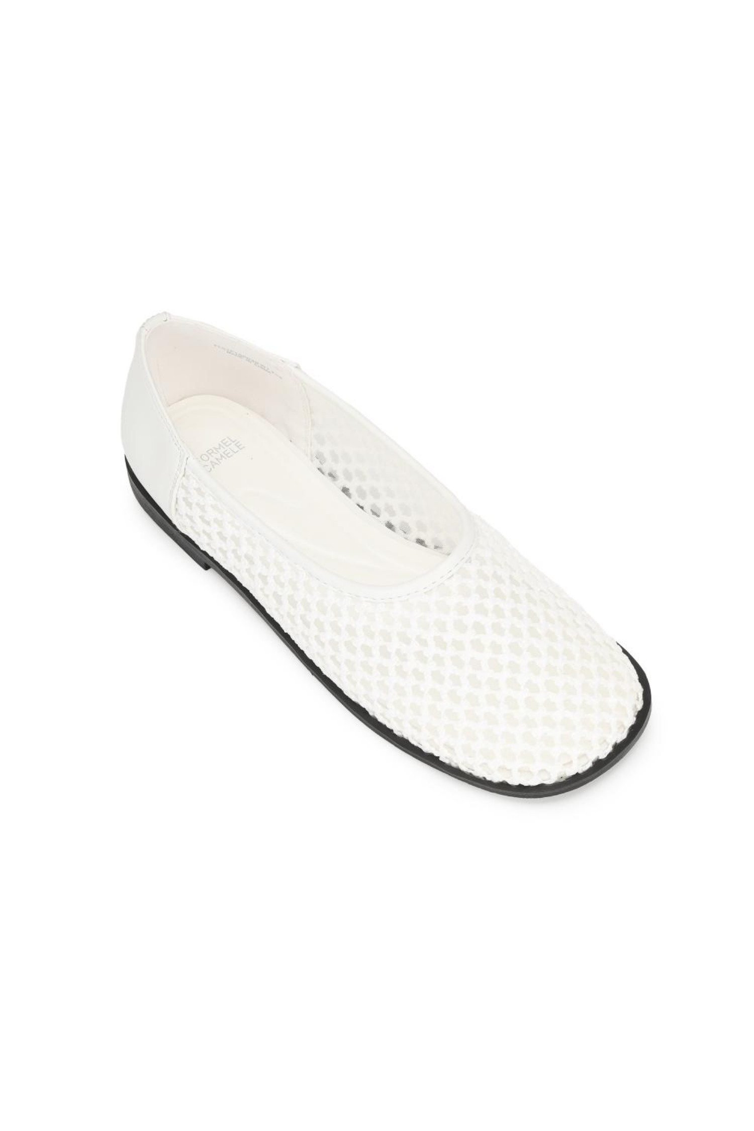 FORMEL CAMELE] 에어리 메쉬 플랫 White 2cm