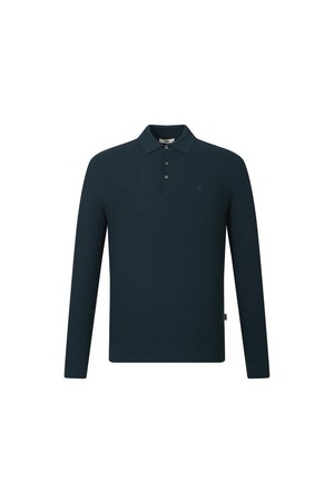 비스코스혼방 와플 카라니트