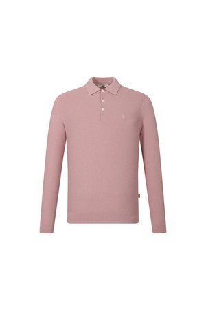 비스코스혼방 와플 카라니트