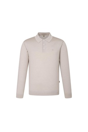 비스코스혼방 플레인 카라니트