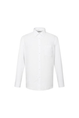 폴리혼방 솔리드 드레스셔츠 레귤러핏