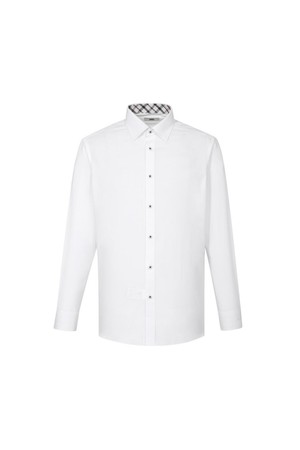 폴리혼방 솔리드 드레스셔츠 레귤러핏