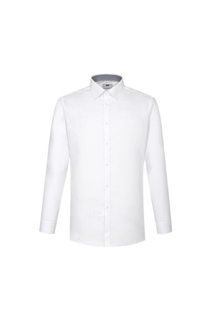 폴리혼방 이지케어 스트레치 솔리드 드레스셔츠 슬림핏