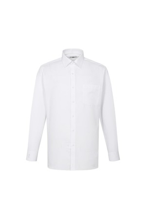 폴리혼방 이지케어 솔리드 드레스셔츠 레귤러핏