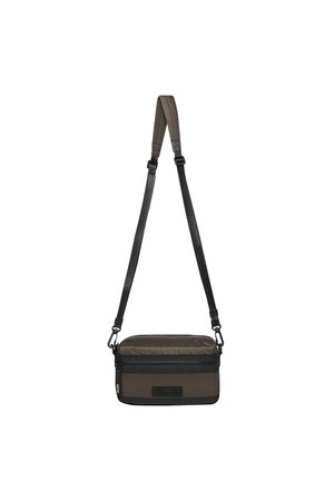 립스탑 트래블 파우치 크로스백 브라운