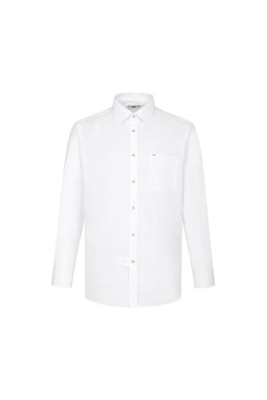 폴리혼방 이지케어 스트레치 솔리드 드레스셔츠 레귤러핏