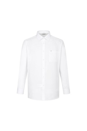 린넨혼방 이지케어 도비 자가드 솔리드 드레스셔츠 레귤러핏