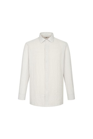 폴리혼방 노케어 스트레치 솔리드 캐주얼셔츠 레귤러핏