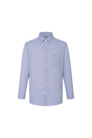 린넨혼방 노케어 스트레치 마이크로 패턴 드레스셔츠 레귤러핏