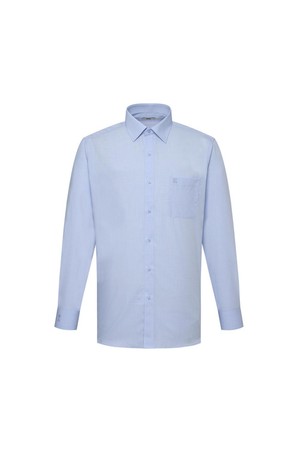 레이온혼방 이지케어 솔리드 드레스셔츠 레귤러핏