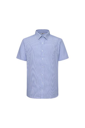 면100 스트라이프 드레스 반팔셔츠 레귤러핏