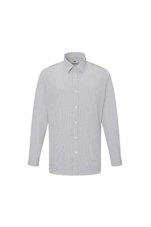 레이온혼방 노케어 스트레치 스트라이프 드레스 긴팔셔츠 컴포트슬림핏