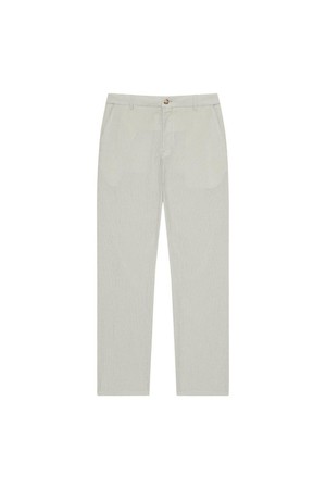 레이온혼방 시어서커 노턱 팬츠 아이보리