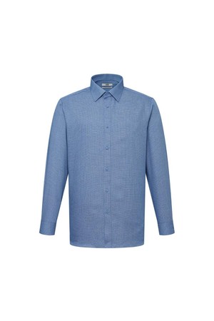 노케어 레이온혼방 스몰체크셔츠 컴포트슬림핏 네이비