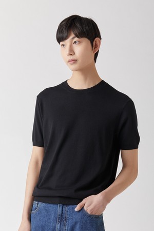 하이테크 올인원 라운드니트 블랙_소프트 핸드필