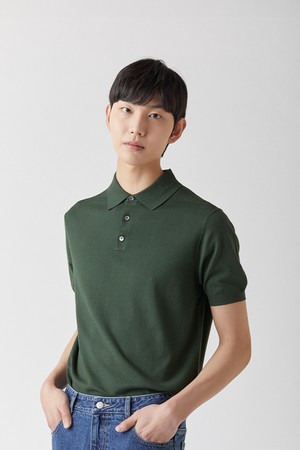 하이테크 올인원 카라니트 다크그린_소프트 핸드필